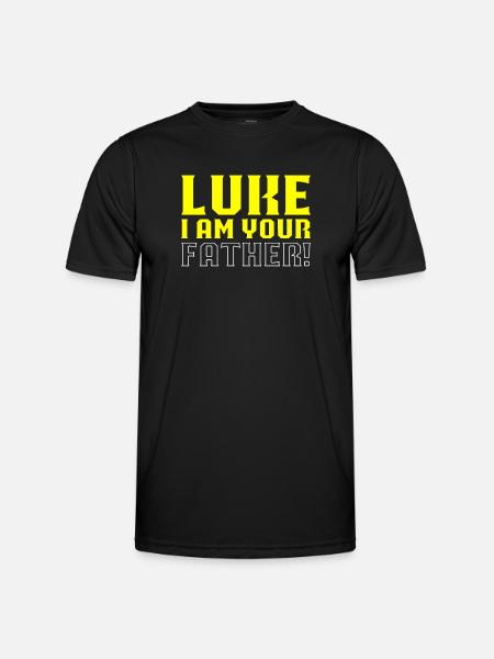 Luke I am your father - Men's Functional T-Shirt - black