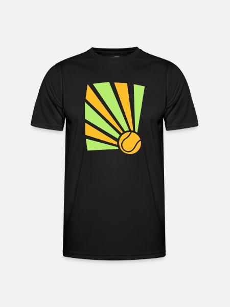 Tennis Explosion - Men's Functional T-Shirt - black