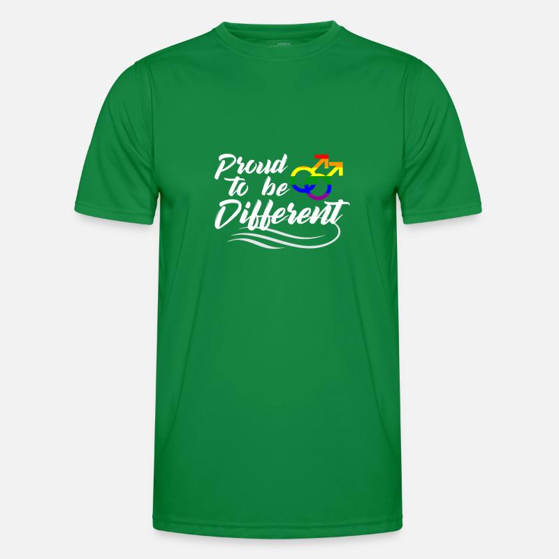 Fier d'être différent T-shirt sport Homme