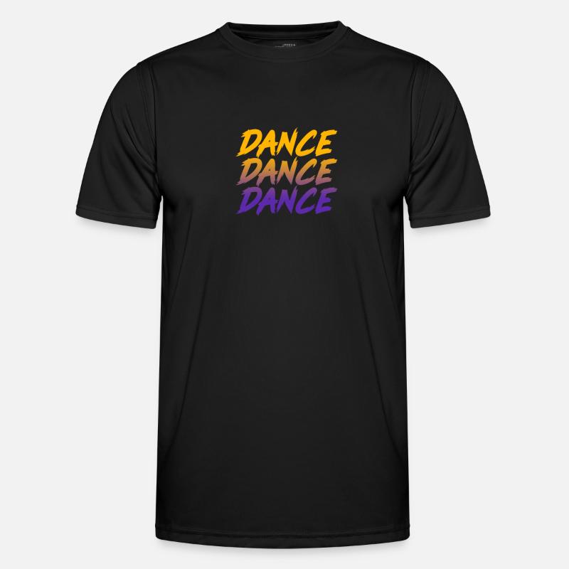 Dance Dance Dance Shirt - Men's Functional T-Shirt - black