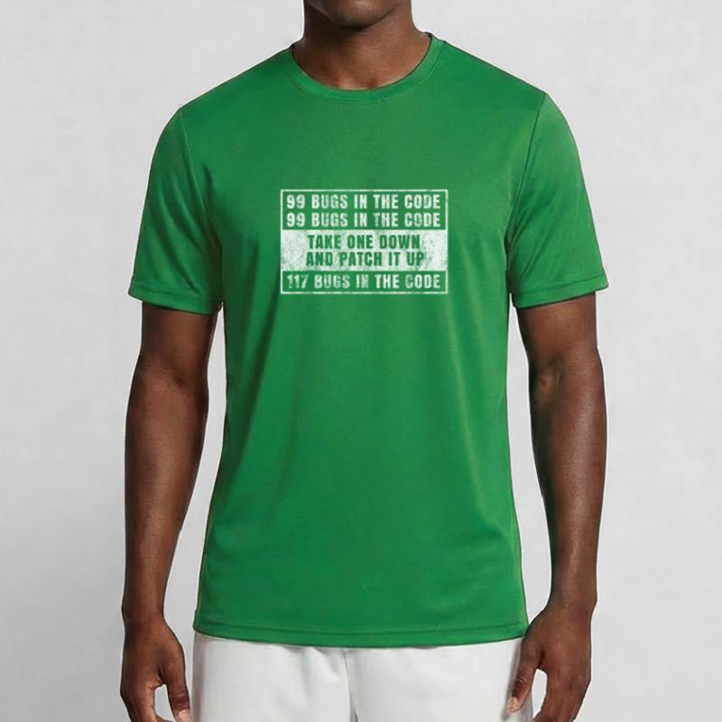 Programmer Shirt Programming Sayings Nerd Men's Functional T-Shirt