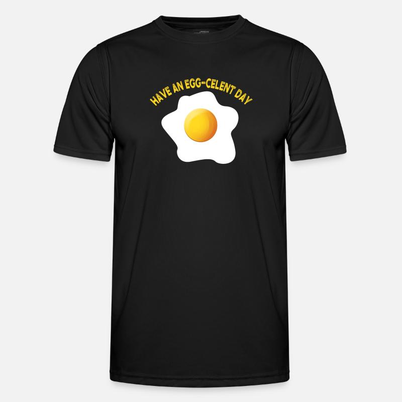 Ei-Celent Day Shirt Spiegelei Frühstück Geschenk-Idee Männer Funktions-T-Shirt