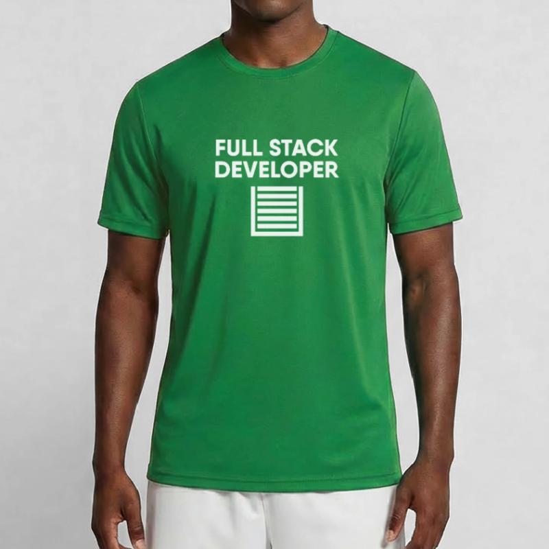 Full Stack Developer Männer Funktions-T-Shirt