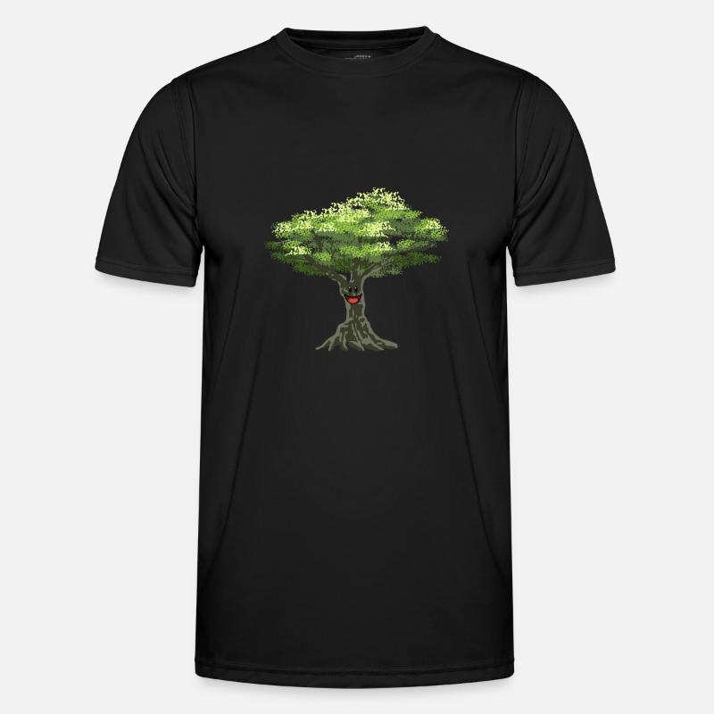Olivenbaum Bäume Baum Oliven Naturschutz Wald Männer Funktions-T-Shirt