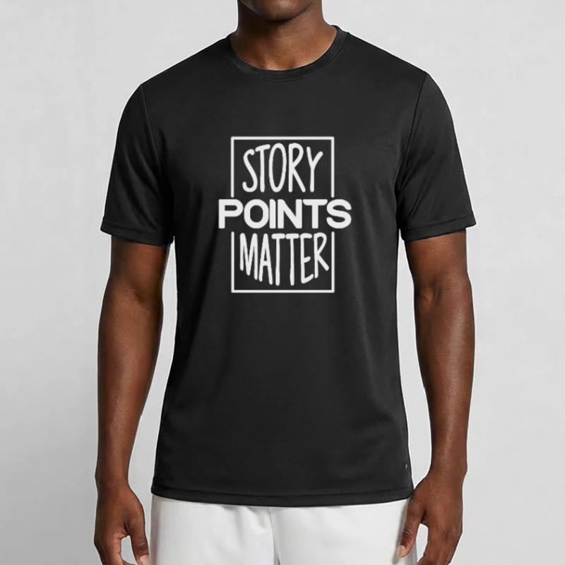 Scrum Story Points Scrum Programmierer Männer Funktions-T-Shirt