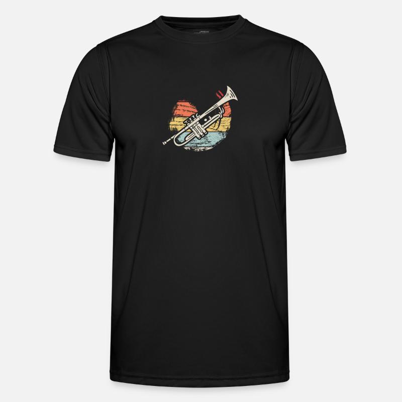 Trompete Männer Funktions-T-Shirt