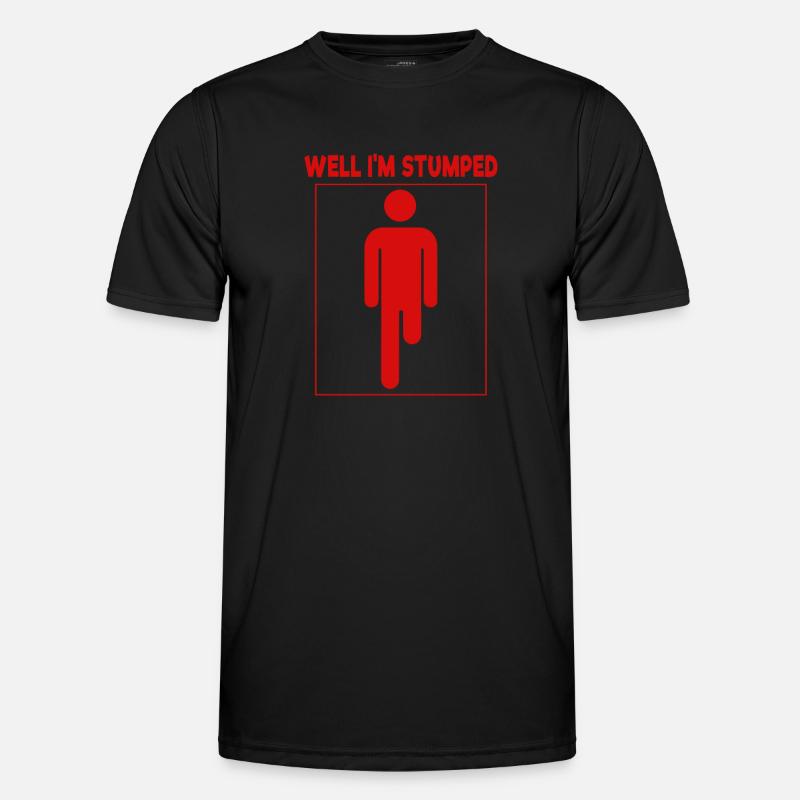 Eh bien, je suis perplexe L'histoire de la jambe de Limpin n'est pas facile T-shirt sport Homme