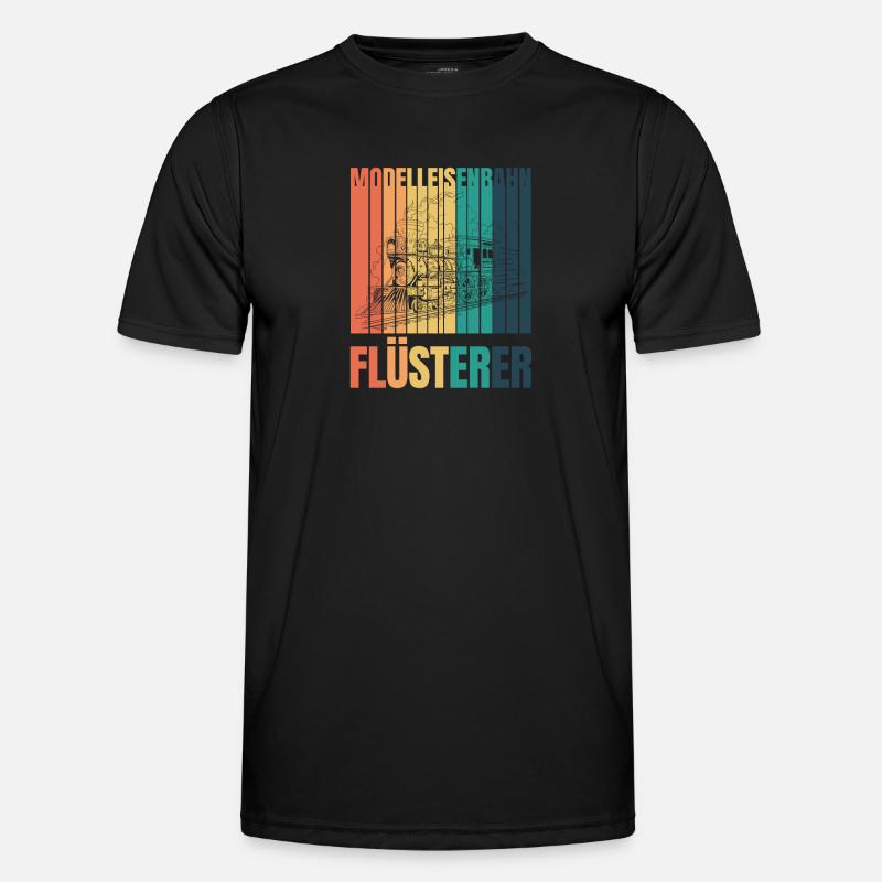 Railway Model Railway Whisperer Men's Functional T-Shirt