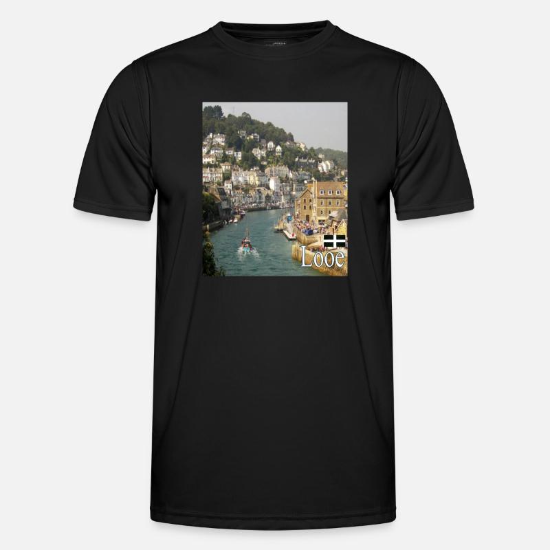 Looe, Cornwall Men's Functional T-Shirt