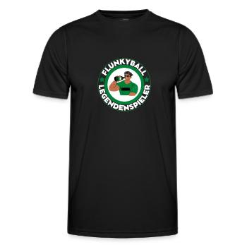 Flunkyball Beer Ball Toast Party - T-shirt sport Homme - noir - Devant - AI Model Male 178 dark (178cm)
