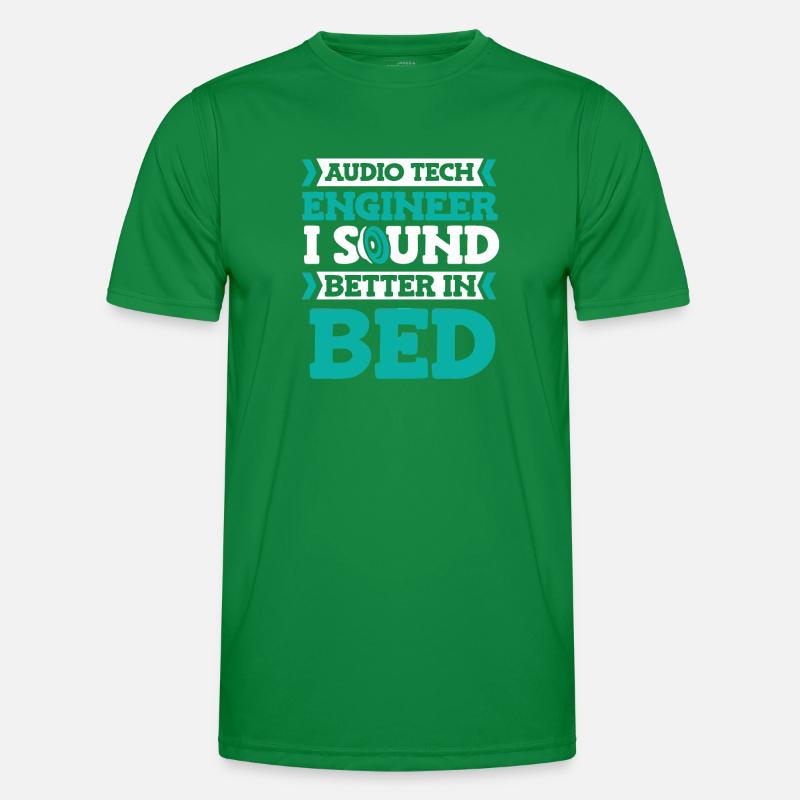Tontechniker Sound Audio Engineer Männer Funktions-T-Shirt