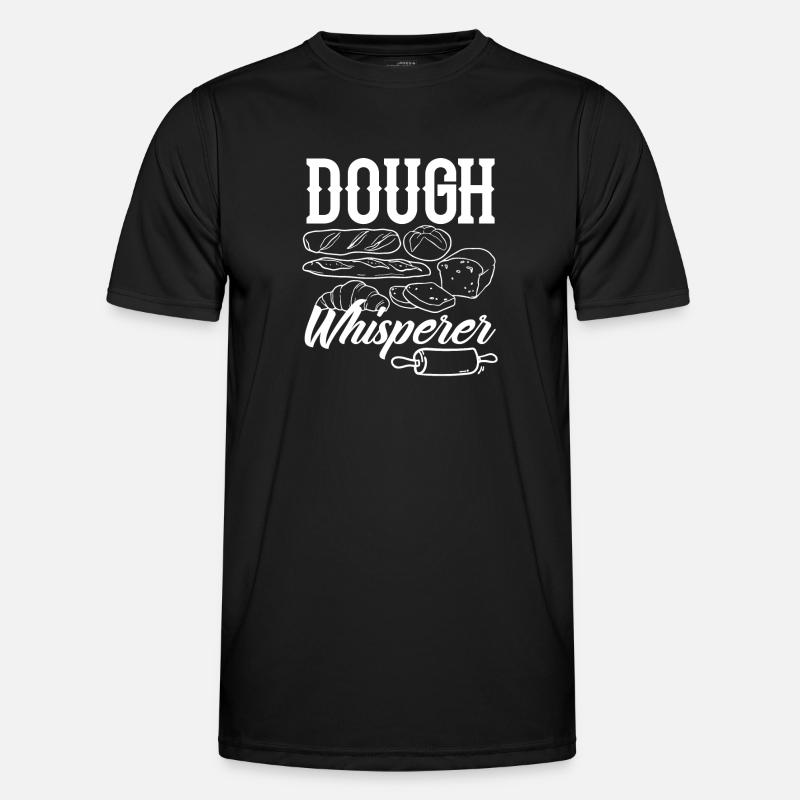 Funny Hobby Baker Gift - Men's Functional T-Shirt - black