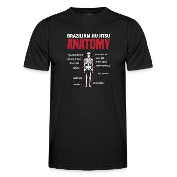 Jiu Jitsu Jiu Jitsu Jiu Jitsu - Männer Funktions-T-Shirt - Schwarz - Vorne - AI Model Male 178 dark (178cm)