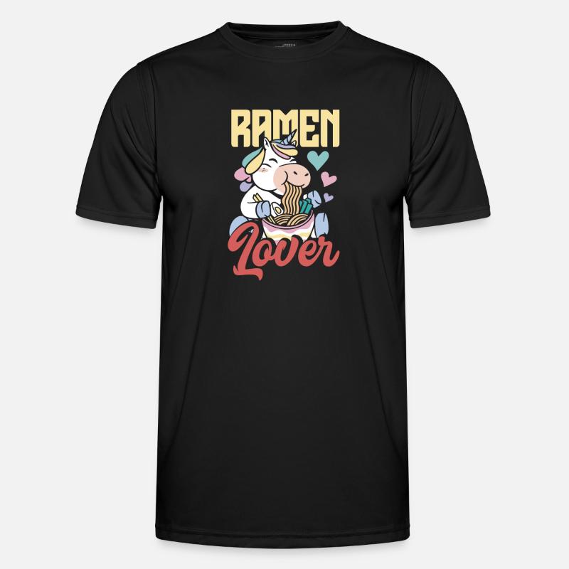 Funny Ramen Lover Gift - Men's Functional T-Shirt - black