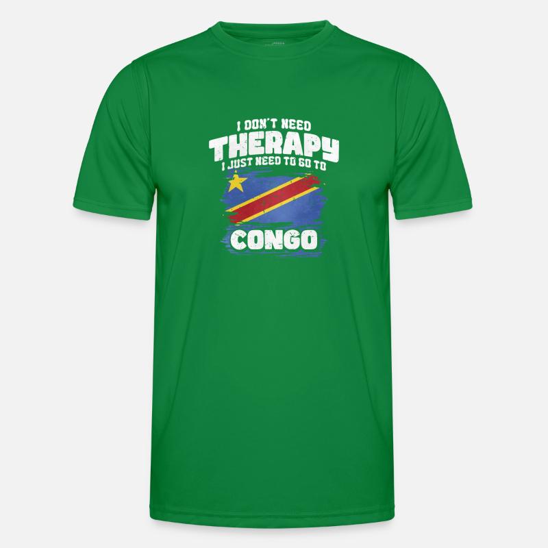 Kongo Männer Funktions-T-Shirt