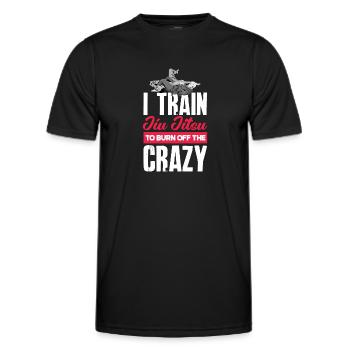 Jiu Jitsu Jiu Jitsu Jiu Jitsu - Männer Funktions-T-Shirt - Schwarz - Vorne - AI Model Male 178 dark (178cm)