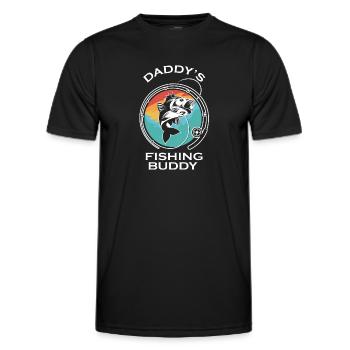 Fischer Fischen Angeln Angel Angler Fische Fisch - Männer Funktions-T-Shirt - Schwarz - Vorne - AI Model Male 178 dark (178cm)