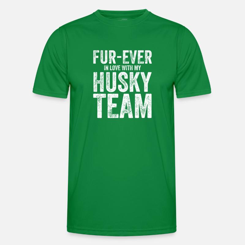 Dog Sledding | Mushing Men's Functional T-Shirt