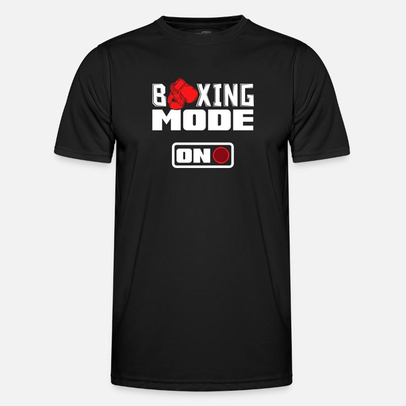 Funny Boxing Boxer Gift - Men's Functional T-Shirt - black