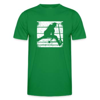 Stuntscooter Stunt Scooter Kick Tretroller Skater - Männer Funktions-T-Shirt - Kelly Green - Vorne - AI Model Male 178 dark (178cm)