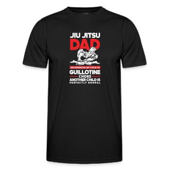 Jiu Jitsu Jiu Jitsu Jiu Jitsu - Männer Funktions-T-Shirt - Schwarz - Vorne - AI Model Male 178 dark (178cm)