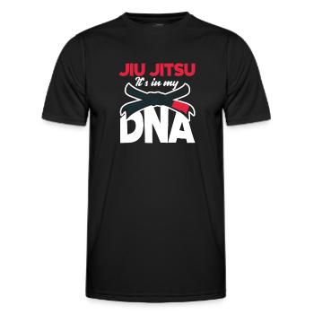 Jiu Jitsu Jiu Jitsu Jiu Jitsu - Männer Funktions-T-Shirt - Schwarz - Vorne - AI Model Male 178 dark (178cm)