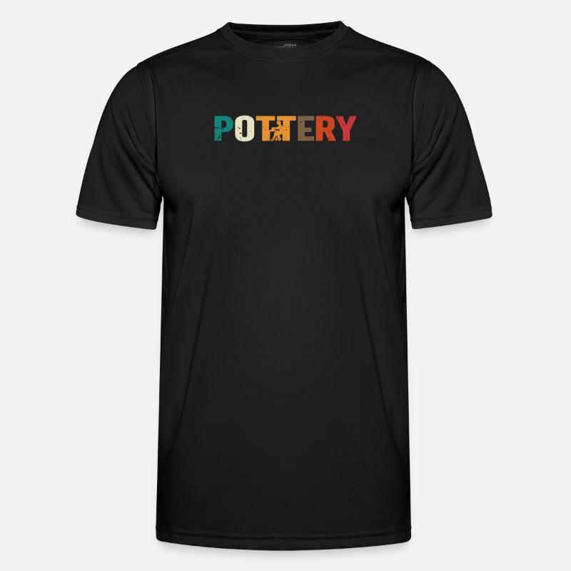 Pottery Töpfern Männer Funktions-T-Shirt
