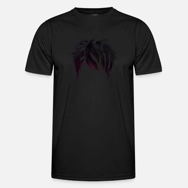 Emo | Emo kläder | Emocore frisyr | Emo Musice - Funktions-T-shirt herr - svart