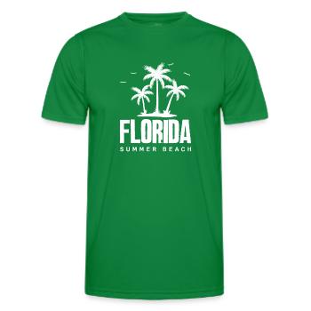 Floride - T-shirt sport Homme - vert - Devant - AI Model Male 178 dark (178cm)