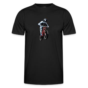 VTT VTT VTT VTT - T-shirt sport Homme - noir - Devant - AI Model Male 178 dark (178cm)