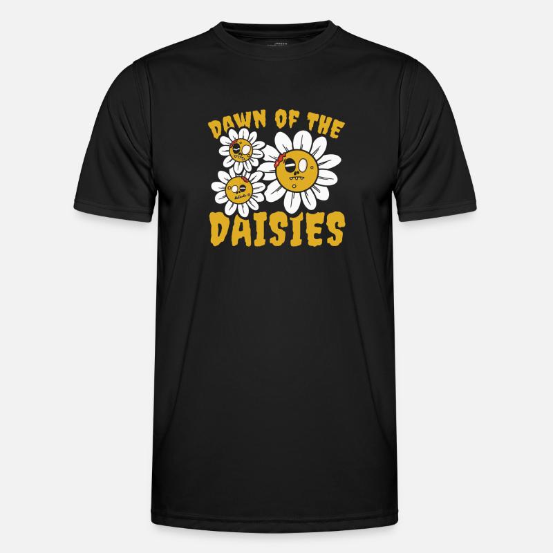 Gänseblume Gänseblümchen Gartengänseblümchen - Männer Funktions-T-Shirt - Schwarz