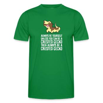 Sei immer du selbst, außer du kannst ein - Männer Funktions-T-Shirt - Kelly Green - Vorne - AI Model Male 178 dark (178cm)