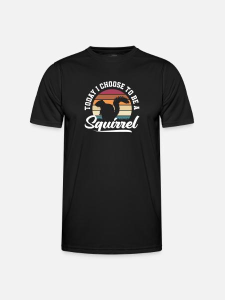 Squirrel - Men's Functional T-Shirt - black