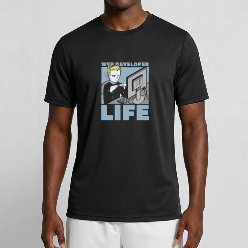 Web Developer Web Developer Web Developer Men's Functional T-Shirt