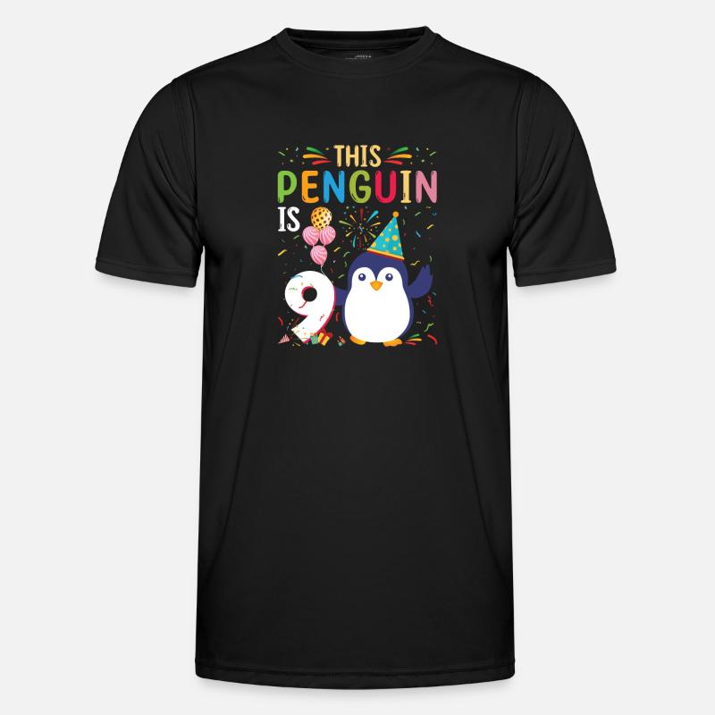 Königspinguin Kaiserpinguin Pinguin Geschenk Männer Funktions-T-Shirt