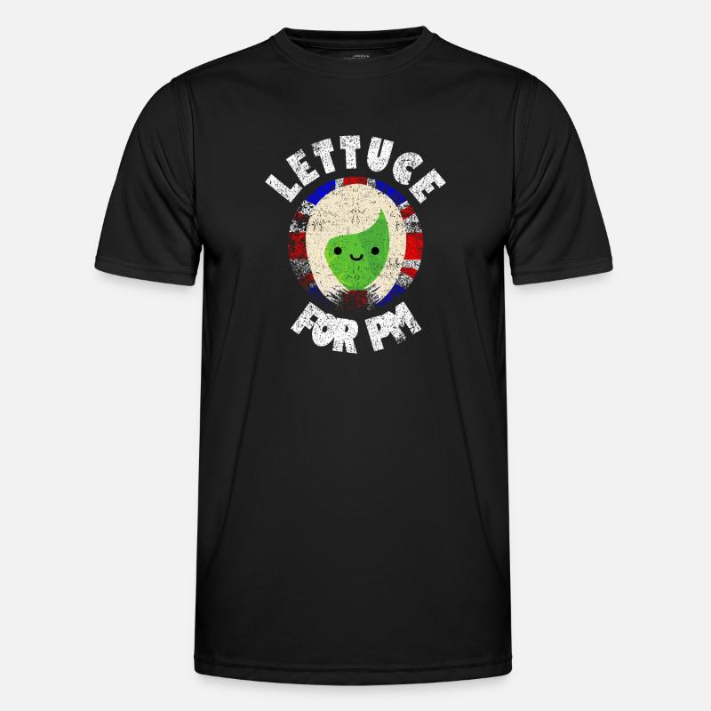 Lettuce For PM - Men's Functional T-Shirt - black