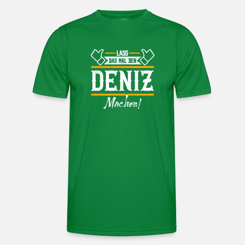 Deniz Geschenkidee Geschenk Geburtstag Männer Funktions-T-Shirt