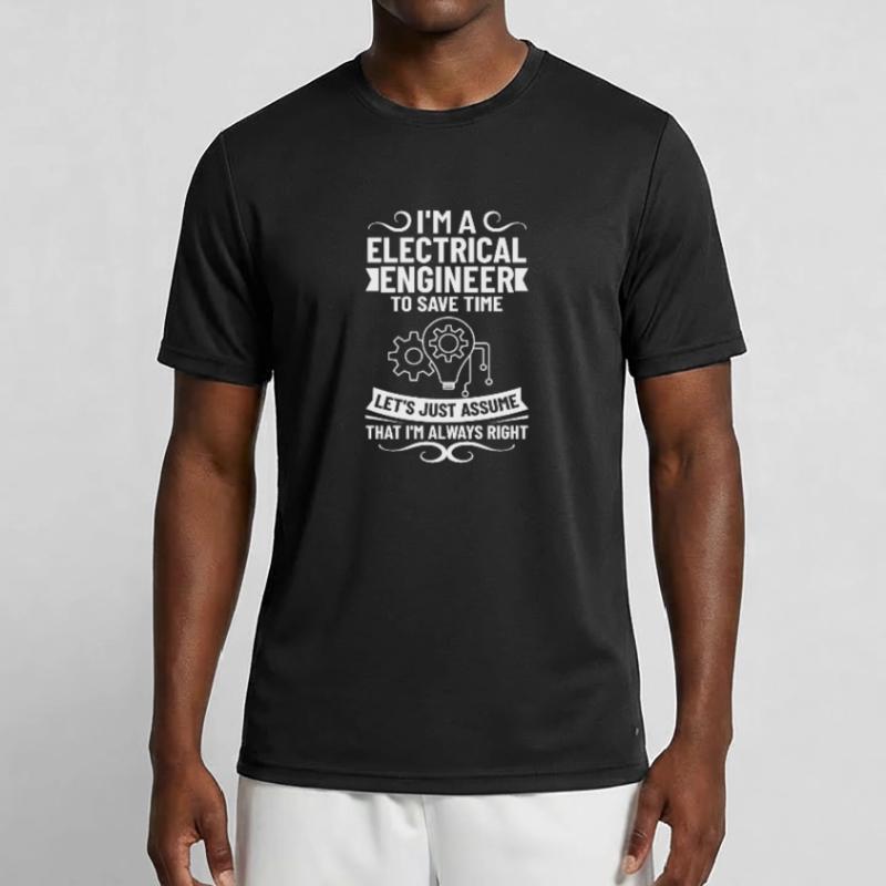 Electrical Engineering Engineer Research Development Men's Functional T-Shirt