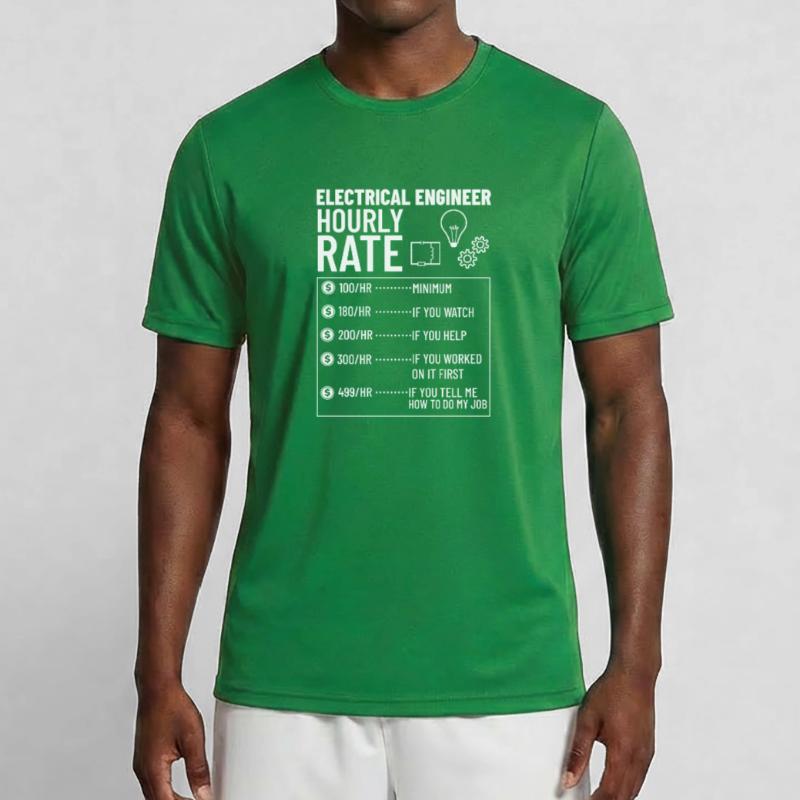Electrical Engineering Engineer Research Development Men's Functional T-Shirt