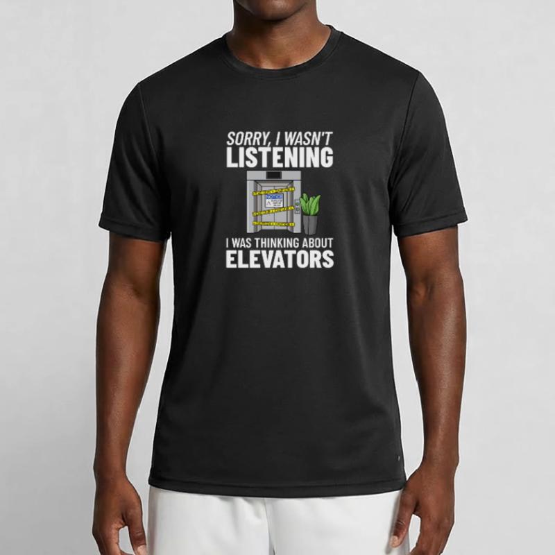 Elevator Elevator Technician Elevator Elevator Men's Functional T-Shirt