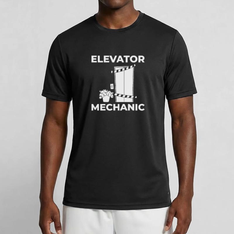 Elevator Elevator Technician Elevator Elevator Men's Functional T-Shirt