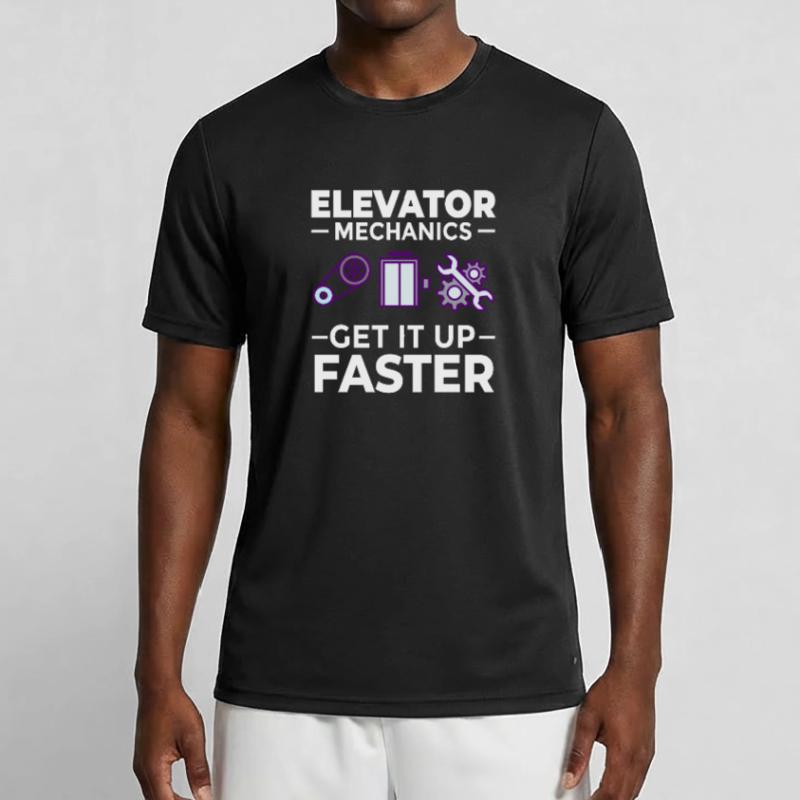 Elevator Elevator Technician Elevator Elevator Men's Functional T-Shirt
