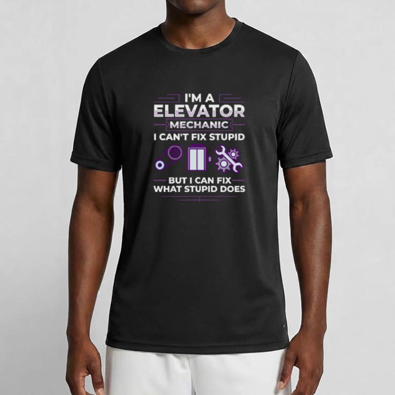 Elevator Elevator Technician Elevator Elevator Men's Functional T-Shirt