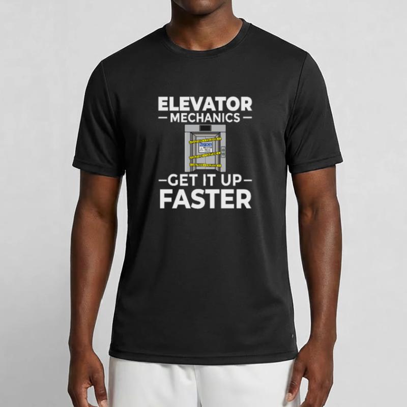 Elevator Elevator Technician Elevator Elevator Men's Functional T-Shirt