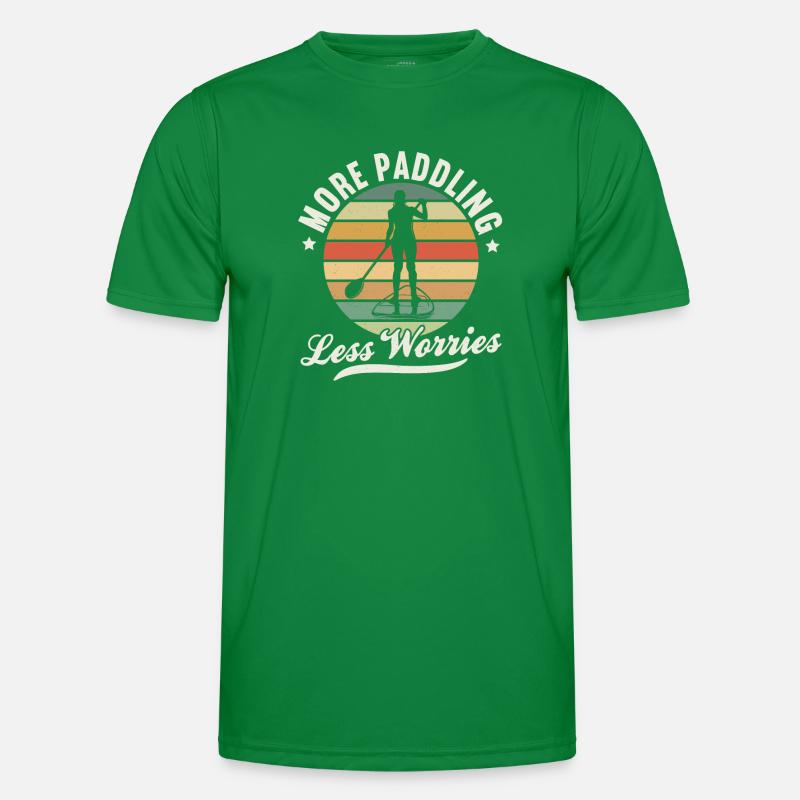 SUP Paddle Board Paddleboarding Männer Funktions-T-Shirt