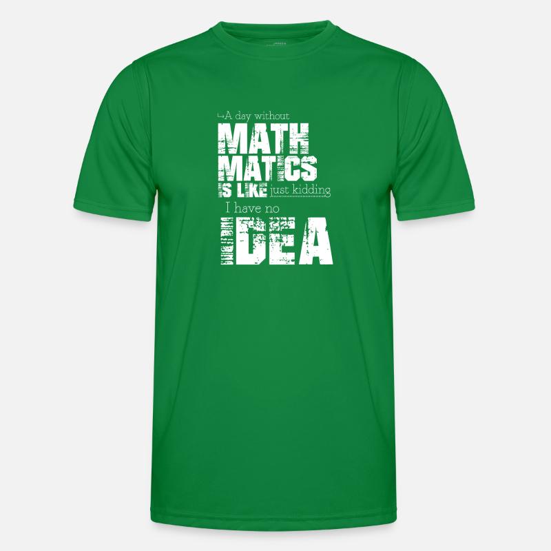 Mathematik Männer Funktions-T-Shirt