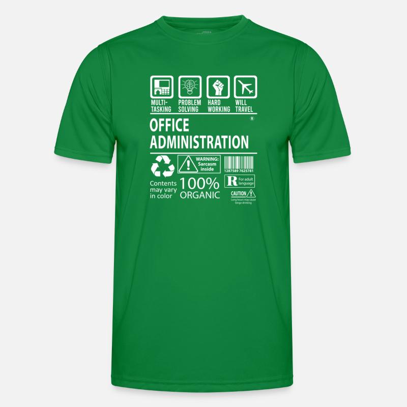 Office Administration Multitasking Men's Functional T-Shirt