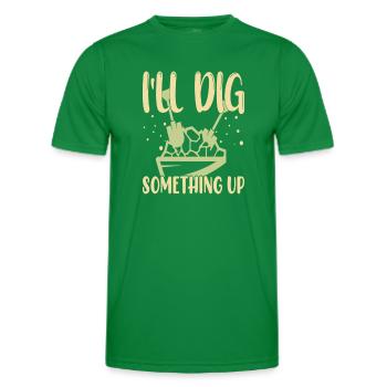 Gold Panning Gold Panning Gold Prospectors Gold - Männer Funktions-T-Shirt - Kelly Green - Vorne - AI Model Male 178 dark (178cm)