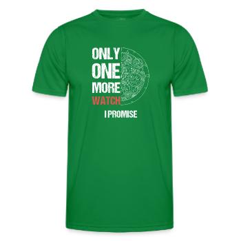 Montre Collector Horloger - T-shirt sport Homme - vert - Devant - AI Model Male 178 dark (178cm)