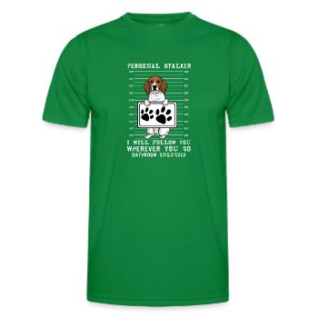Arboriculture Walker Coonhound - T-shirt sport Homme - vert - Devant - AI Model Male 178 dark (178cm)